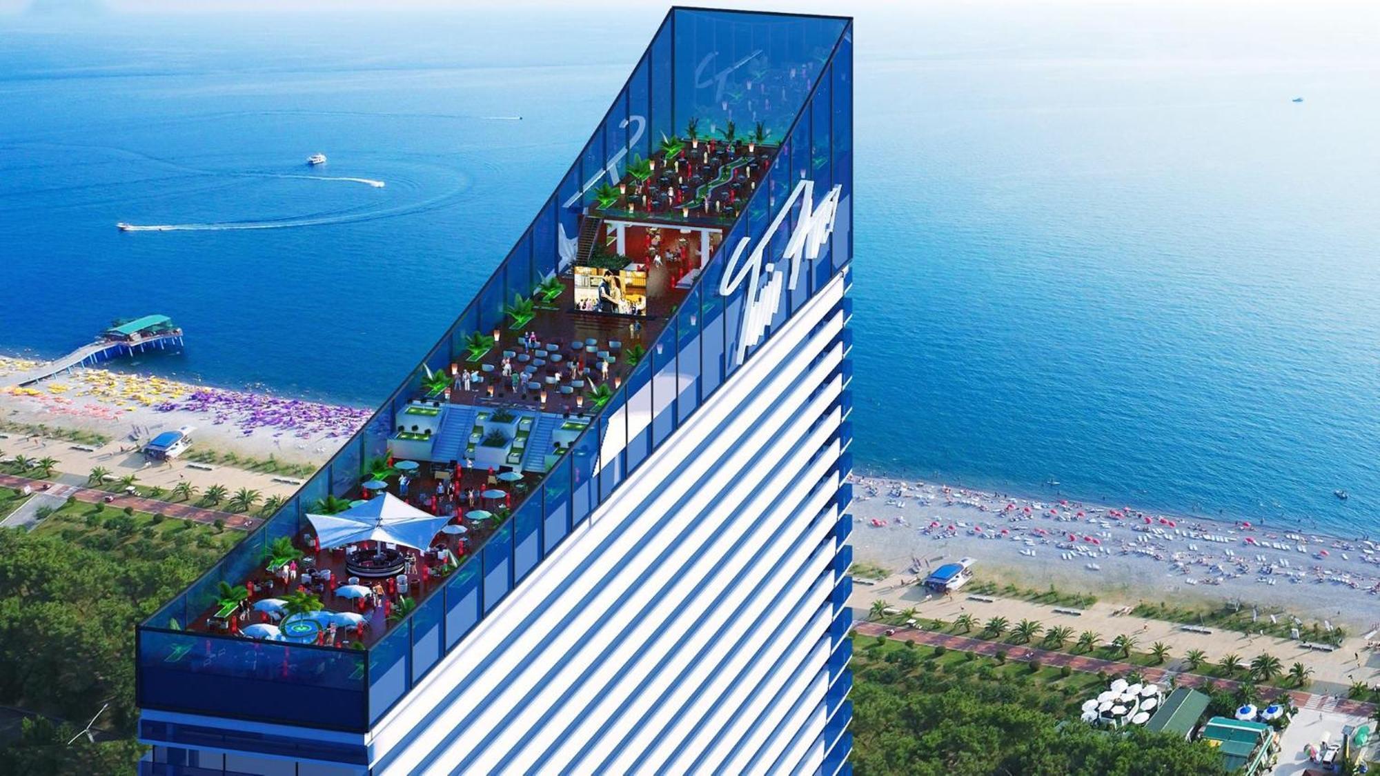 Sea View Apartments In Orbi City Batoemi Buitenkant foto